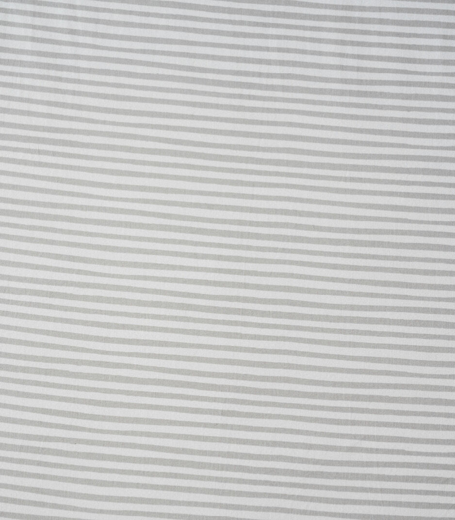 Stokke® Sleepi™ Bed Fitted Sheet Stripes Away Pebbles by Pehr V3, Stripes Away Pebbles, mainview